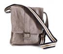 Серая кожаная сумка 13575 grey Серая кожаная сумка 13575 grey