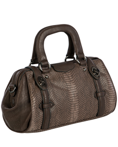 Красивая сумка из экокожи Orsa Oro DK-242 в коричневых тонах